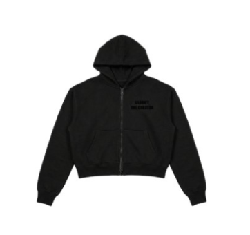 BLACK GLORY ZIP UP