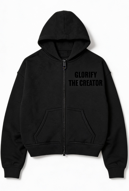 BLACK GLORY ZIP UP